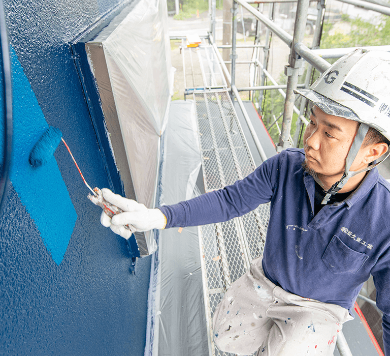 建物の外装全般のメンテナンス専門店です