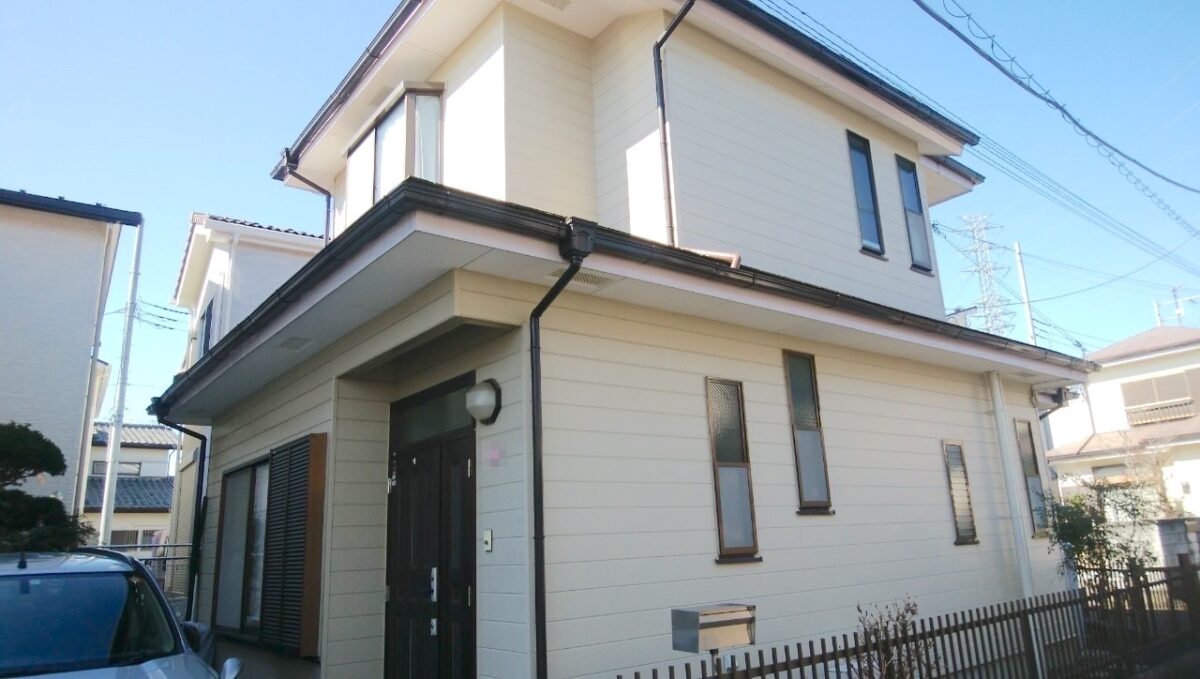 神奈川県厚木市　外壁塗装・付帯部塗装・コーキング工事　施工後