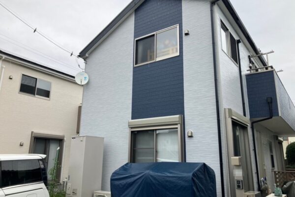 神奈川県海老名市　屋根塗装・外壁塗装工事「工事の進捗のご報告があり、安心して工事をお任せできました」
