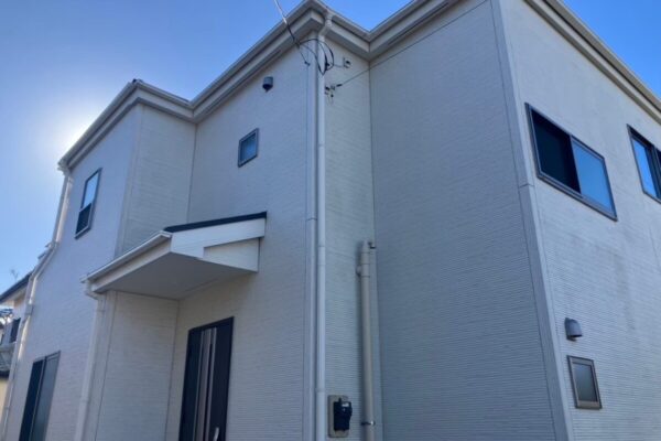 神奈川県海老名市　外壁塗装・付帯部塗装工事「外壁の汚れのことでいろいろアドバイスをもらえました」